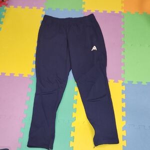 Adidas Men's Navy Blue Track Pants, Size Large